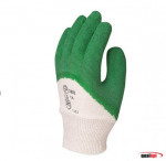 GANTS EUROSTRONG 3808 LATEX CREPE VERT DOS AERE