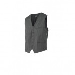 GILET DE BARMAN  VOLCONTE SERVICE NOIR