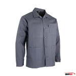 VESTE BOUTONNEE COL CHEVALIERE LINTEAU 2253 GRIS