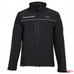 BLOUSON SOFTSHELL SECURITE NOIR-SECURITE PRIVEE