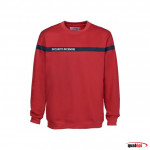 SWEAT-SHIRT SECURITE INCENDIE ROUGE