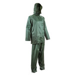 ENSEMBLE DE PLUIE VERT (VESTE ET PANTALON)