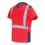 TEE-SHIRT MC FLUOSAFE XP Rouge